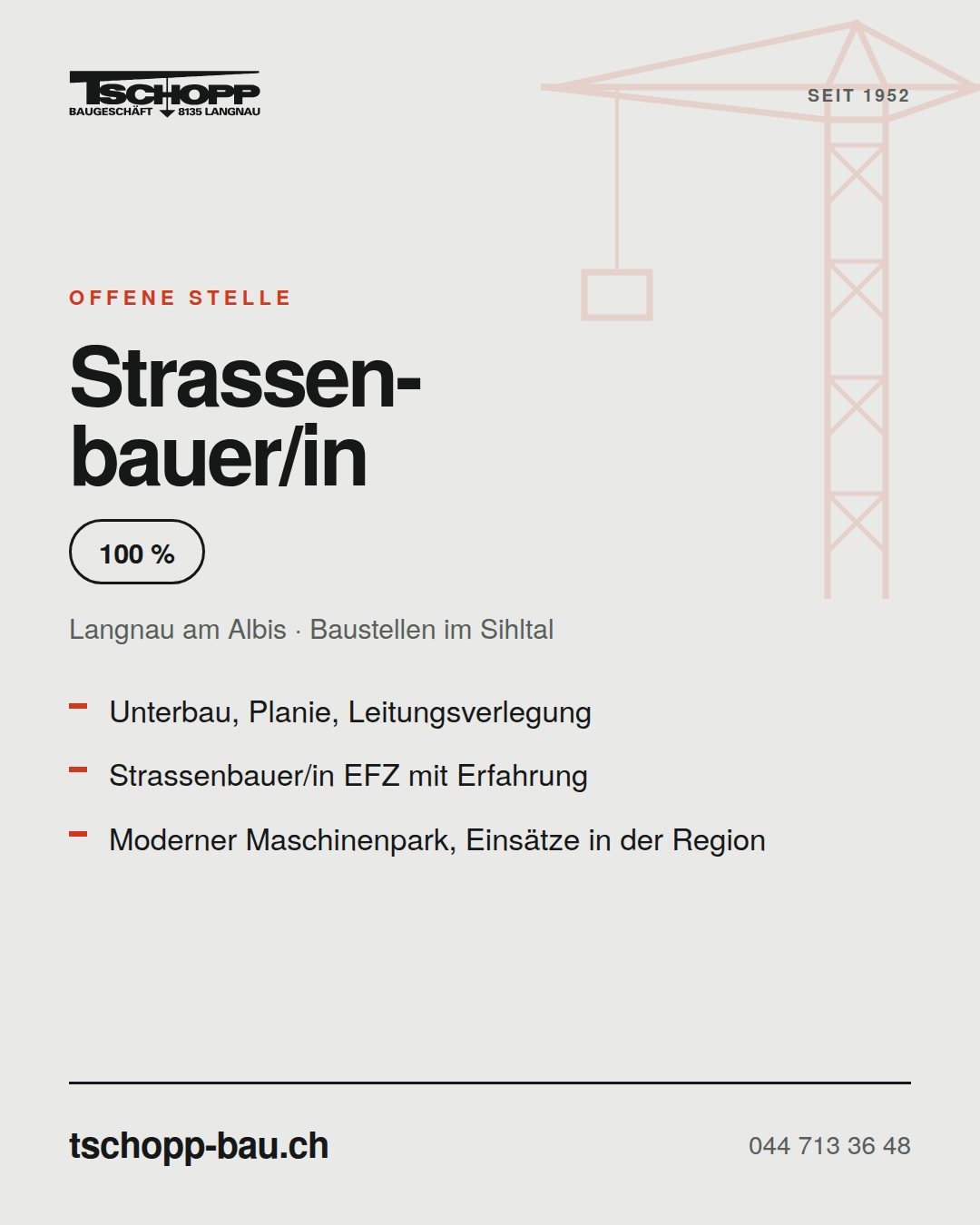 Wir suchen Verstärkung.